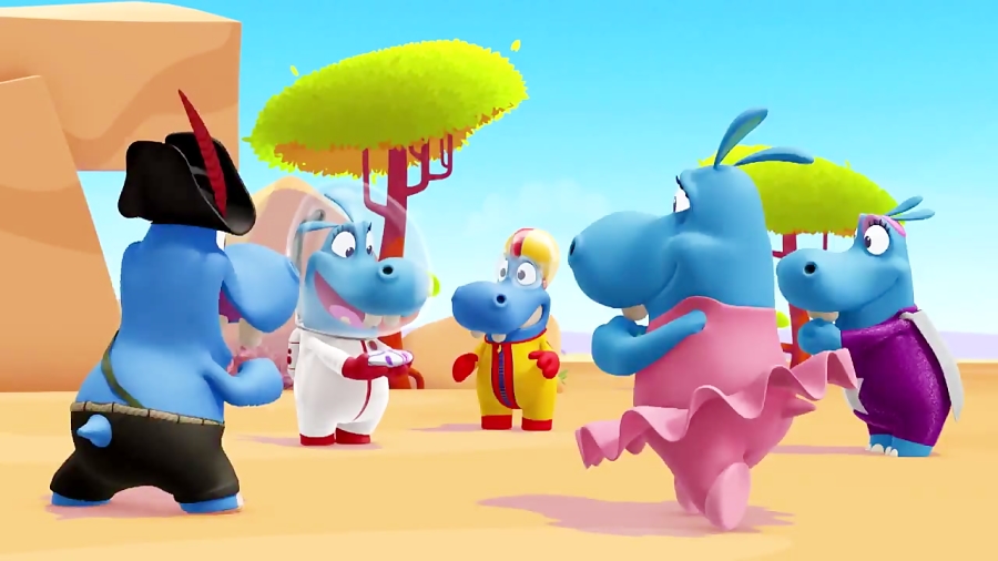 انیمیشن خانواده اسب آبی The Happos Family - فصل 2 قسمت 5